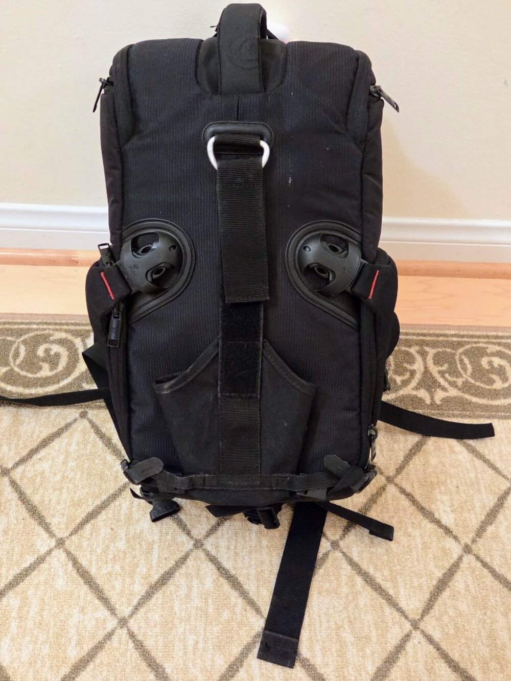 Kata Bags 3N1-22 Camera Bag Sling Backpack with Inserts 3 in 1 Black Red Yellow